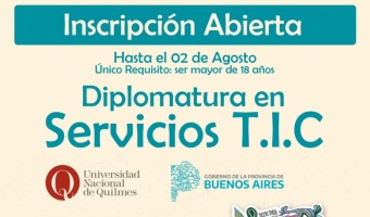 SE ABRE LA INSCRIPCIN A LA DIPLOMATURA EN SERVICIOS TIC